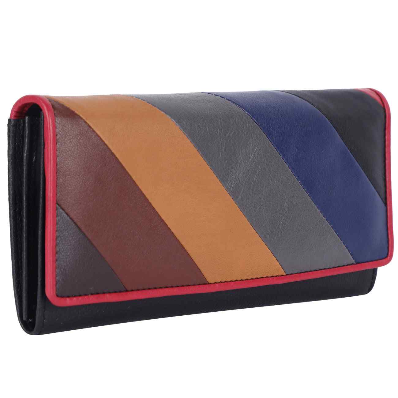 Elegant Multi-Tone Ladies Wallet